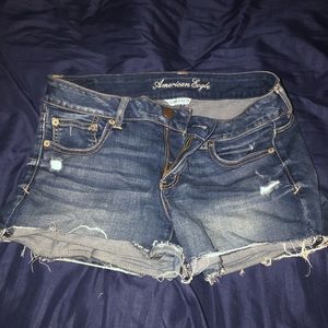 American eagle jean shorts